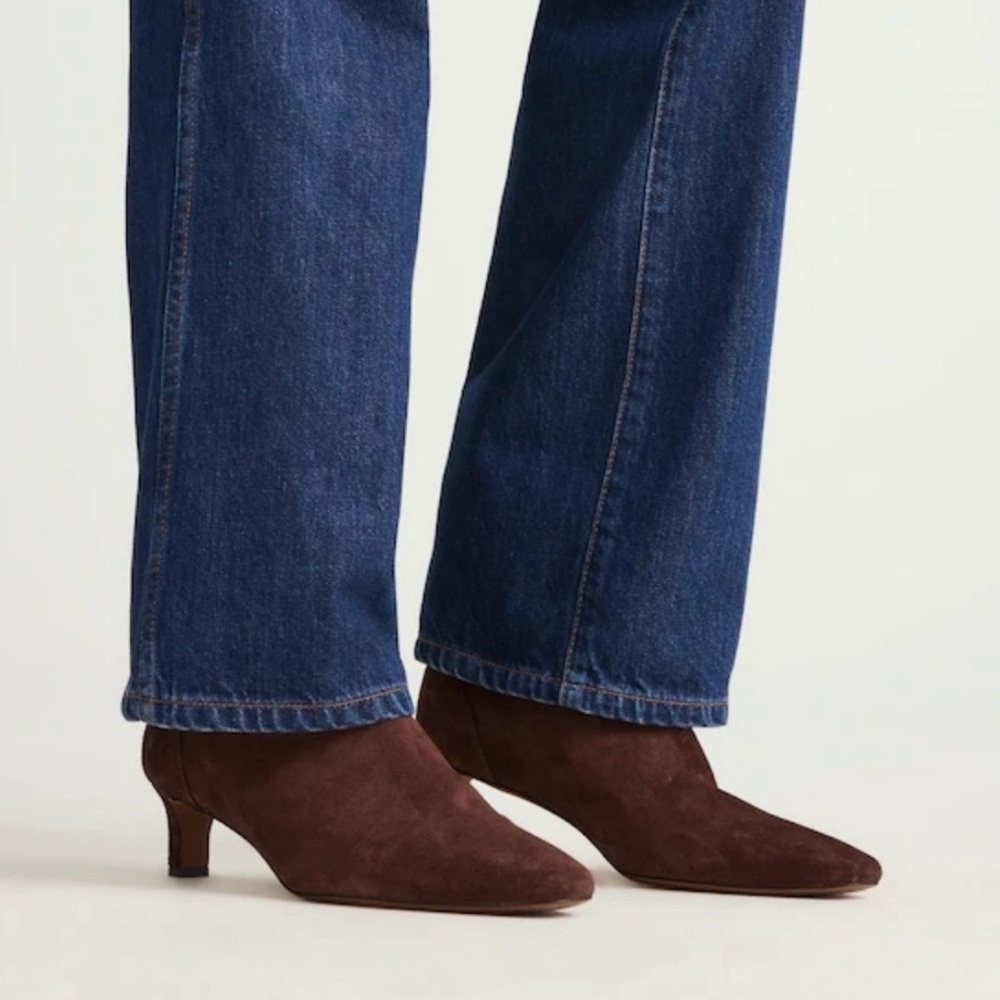 NEW Madewell The Dimes Kitten Heel Boot RARE